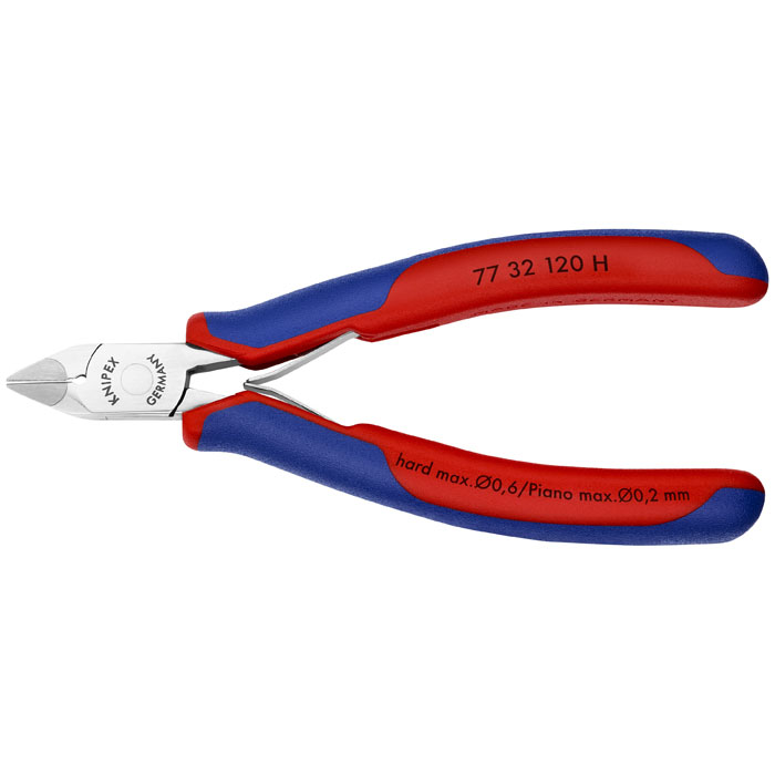 KNIPEX 77 32 120 H - Electronics Diagonal Cutters-Carbide Metal Cutting Edges