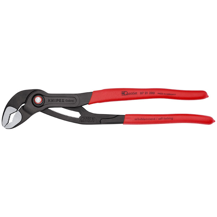 KNIPEX 87 21 300 - Cobra QuickSet Water Pump Pliers