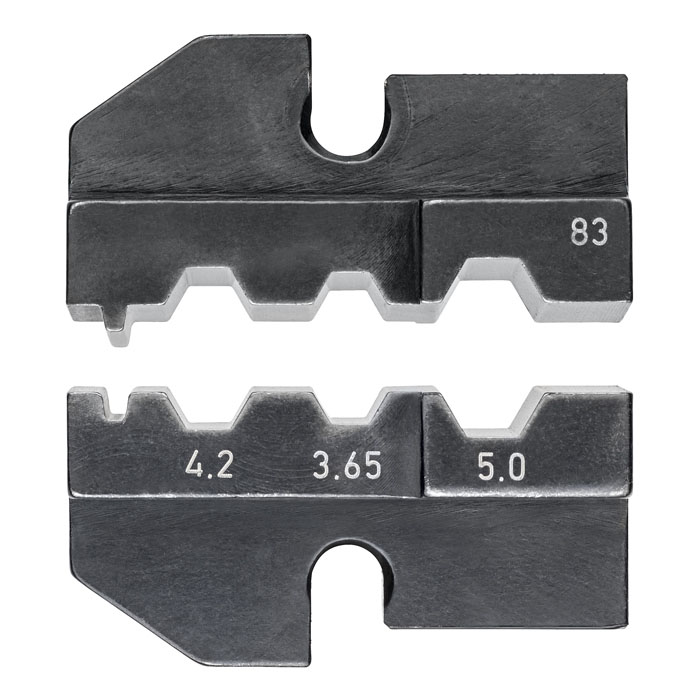 KNIPEX 97 49 83 - Crimping Die For Fiber Optic Connectors (FSMA-, ST-, SC- & STSC and K-Connectors)