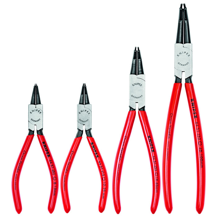 KNIPEX 9K 00 19 01 US - 4 Pc Internal Snap Ring Set 45 Degree