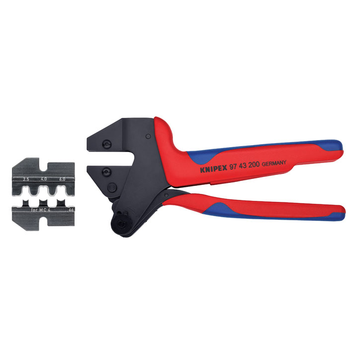 KNIPEX 9K 00 80 62 US - Crimp System Pliers & Crimp Die: Solar Connectors for MC4 Multi Contact (97 49 66)