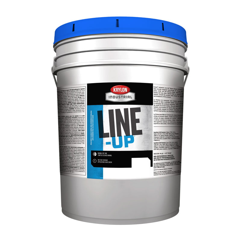 Krylon Industrial K41131881-20 Handicap Blue Line-Up Water-Based Pavement Striping Paint 5 Gallon Pail