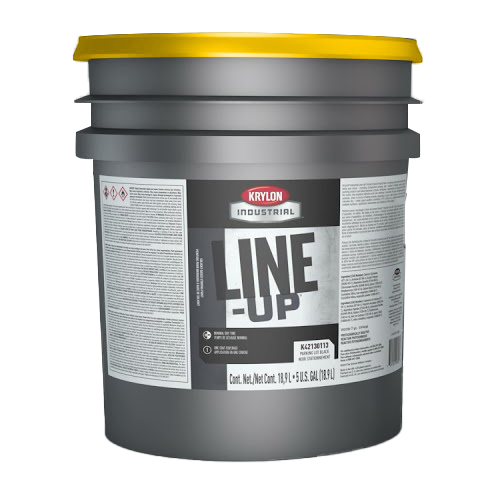 Krylon Industrial K42132920-20 Parking Lot Yellow Line-Up Solvent-Based Pavement Striping Paint 5 Gallon Pail