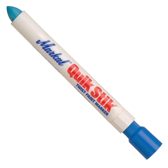 Markal 61070 Quik Stik Twist Marker  Blue