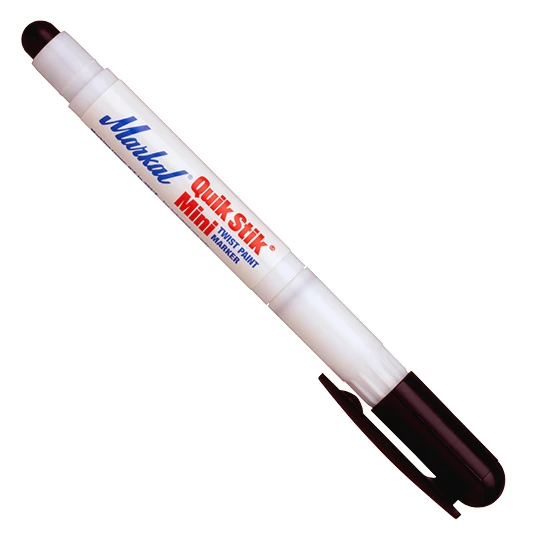 Markal 61129 Quik Stik Twist Marker Mini Black Solid Paint Marker