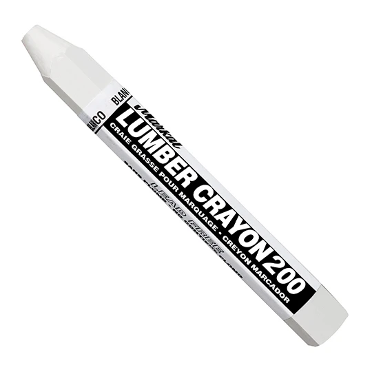 Markal 80350 Lumber Crayon 200 White