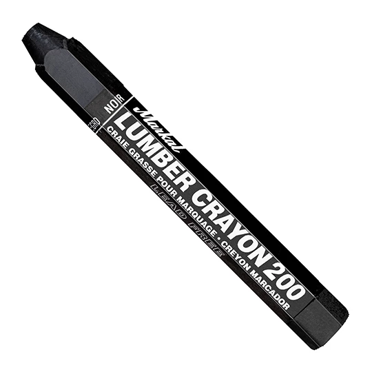 Markal 80353 Lumber Crayon 200 Black