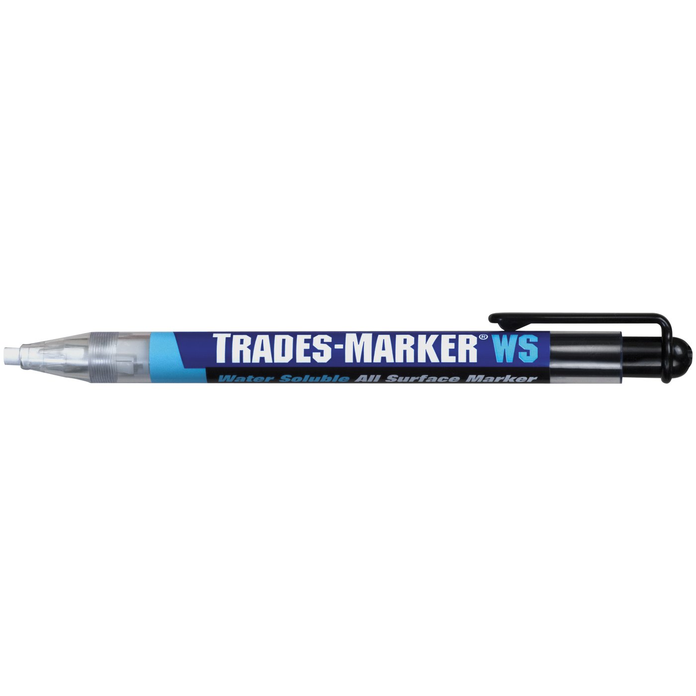 Markal 96170 Trades-Marker WS White Bulk Mechanical All Surface Marker