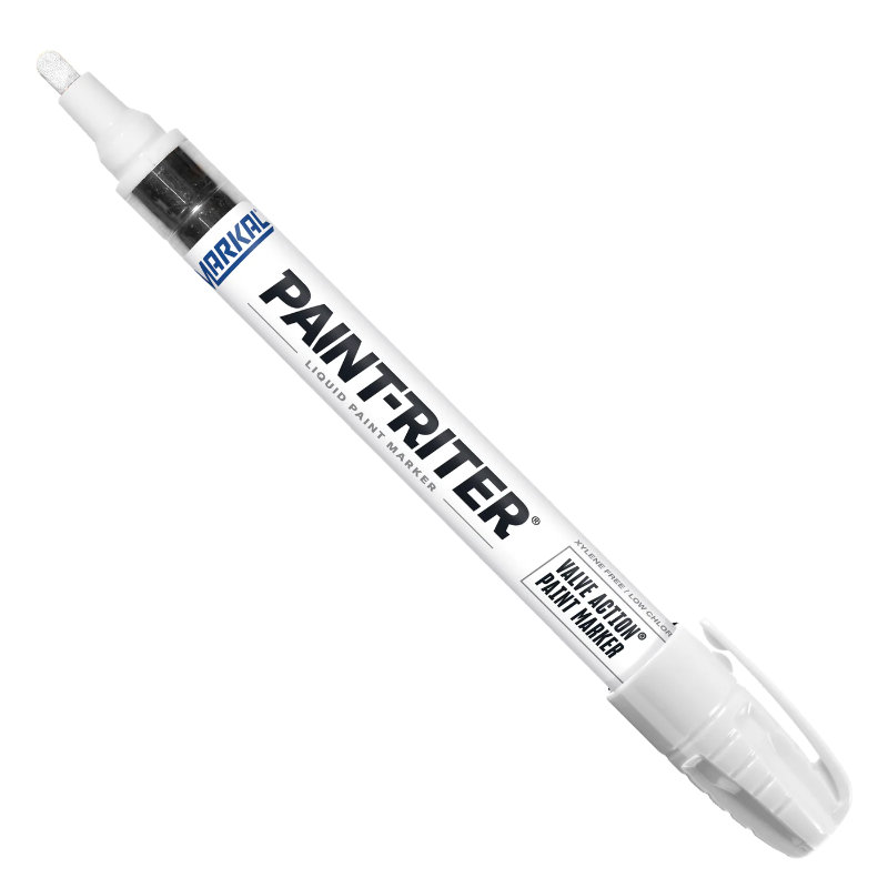 Markal 96820 Paint-Riter Valve Action Paint Marker White