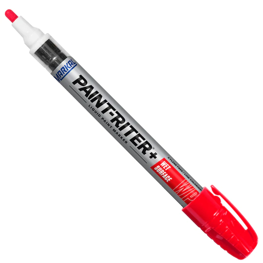 Markal 96932 Pro-Line WP Red Liquid Paint Marker