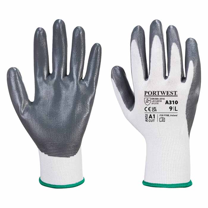 Portwest A310 Flexo Grip Nitrile Glove