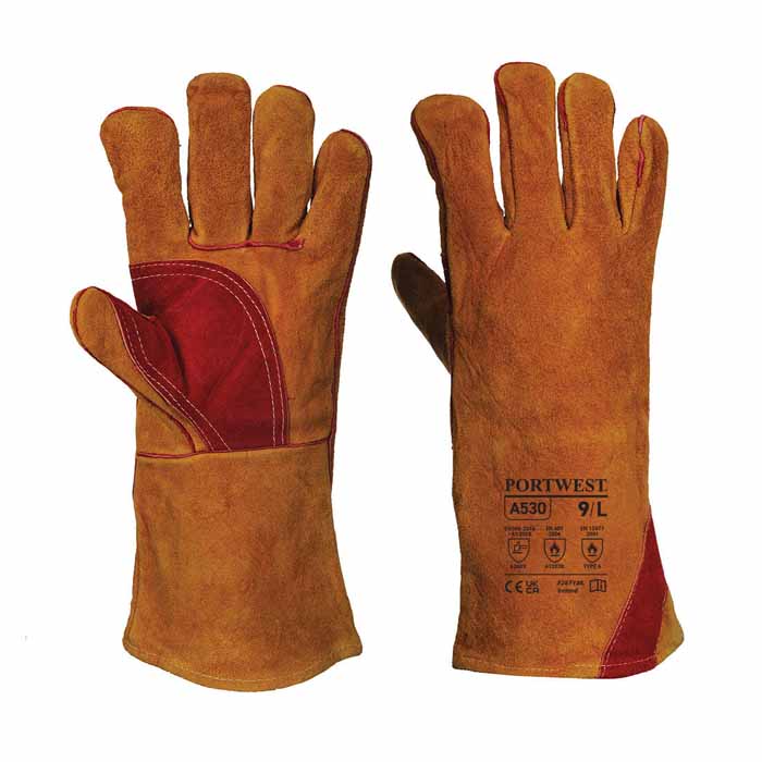 Portwest A530BRR Reinforced Welding Gauntlet