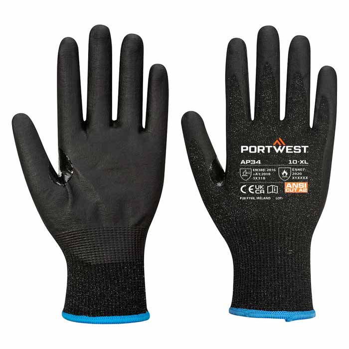 Portwest AP34 LR15 Nitrile Foam Touchscreen Glove PK12