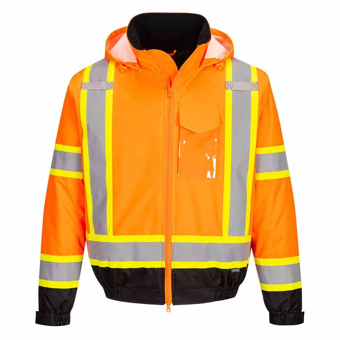 Portwest CA160 Hi-Vis X Back Bomber Jacket