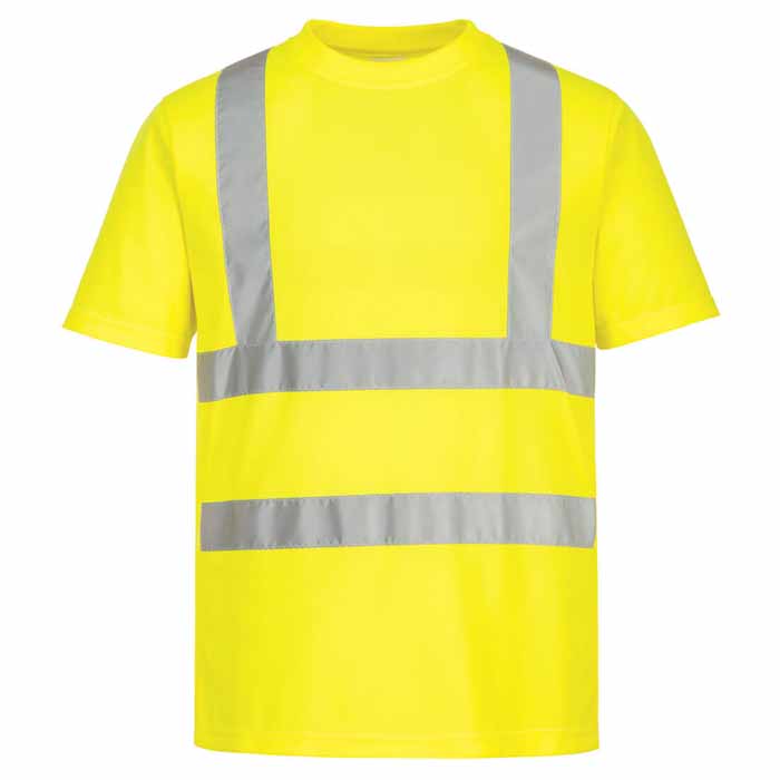 Portwest EC12 Eco Hi-Vis Short Sleeve T-Shirt