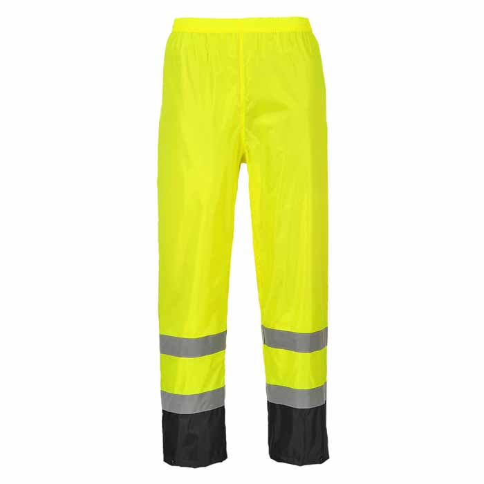 Portwest H444 Hi-Vis Classic Contrast Rain Pants