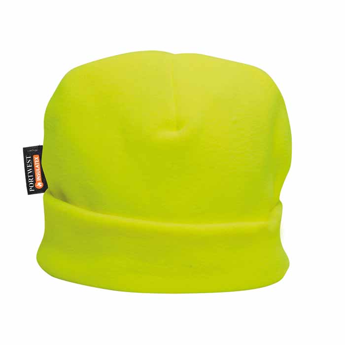 Portwest HA10YER Fleece Hat Insulatex Lined