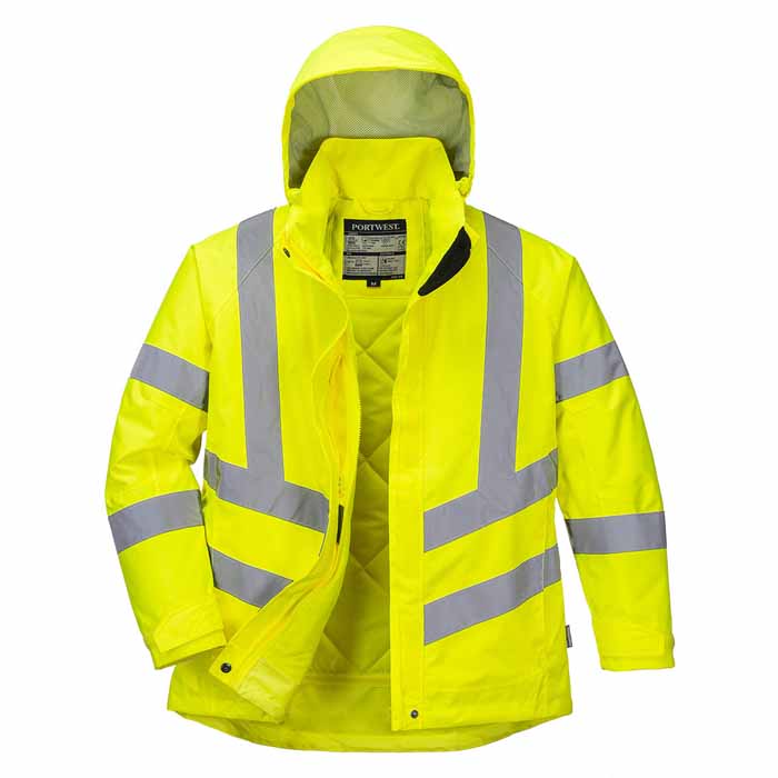 Portwest LW74 Women's Hi-Vis Winter Jacket