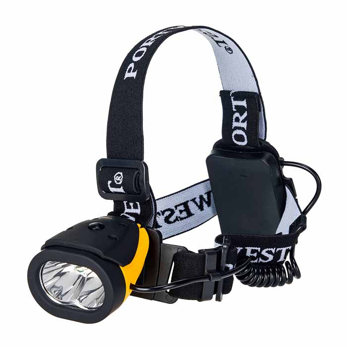 Portwest PA63YBR Dual Power Head Lamp