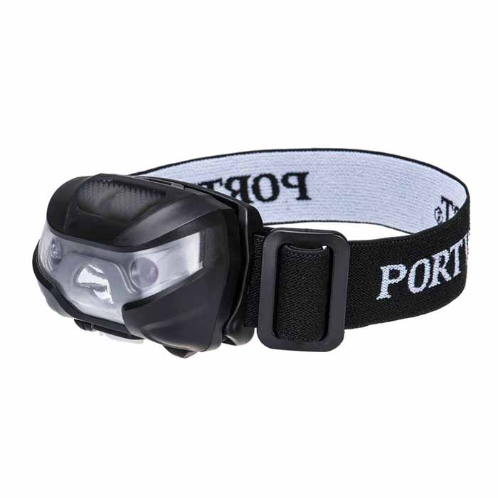 Portwest PA71BKR USB Rechargeable Head Lamp