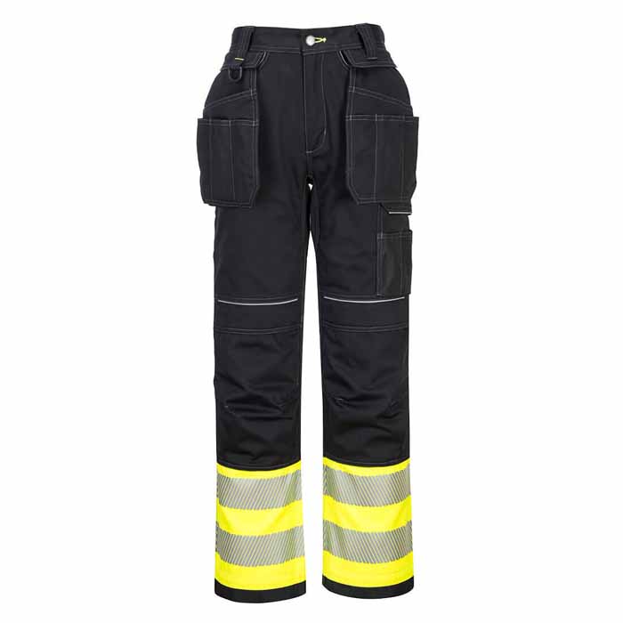 Portwest PW307 PW3 Hi-Vis Removable Holster Pants