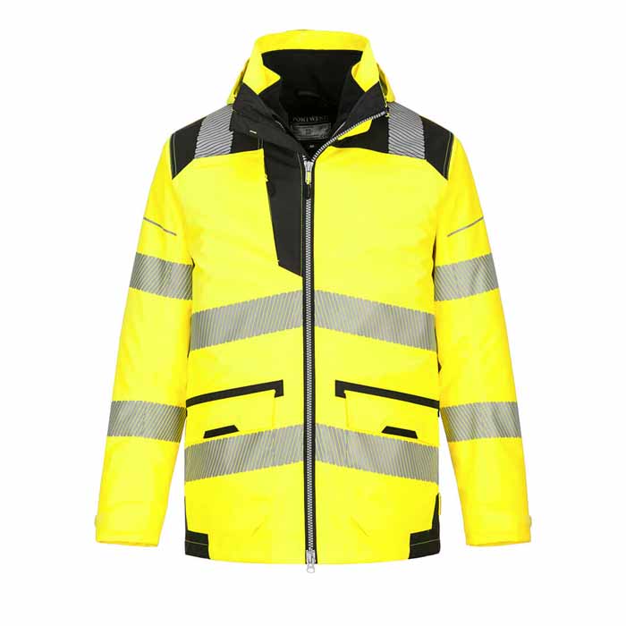 Portwest PW367 PW3 Hi-Vis 5-in-1 Jacket