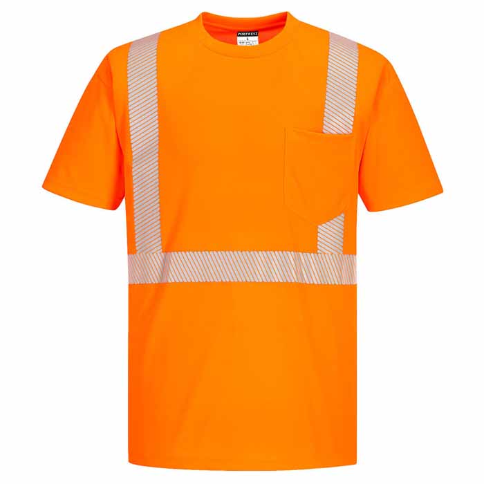 Portwest S194 Segmented Tape Short Sleeve T-Shirt