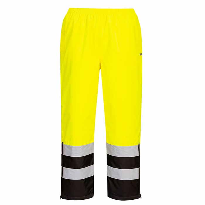 Portwest S598 Hi-Vis Lined Rain Pants