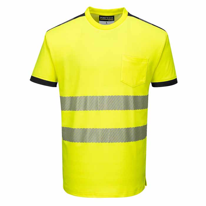 Portwest T181 PW3 Hi-Vis Short Sleeve T-Shirt