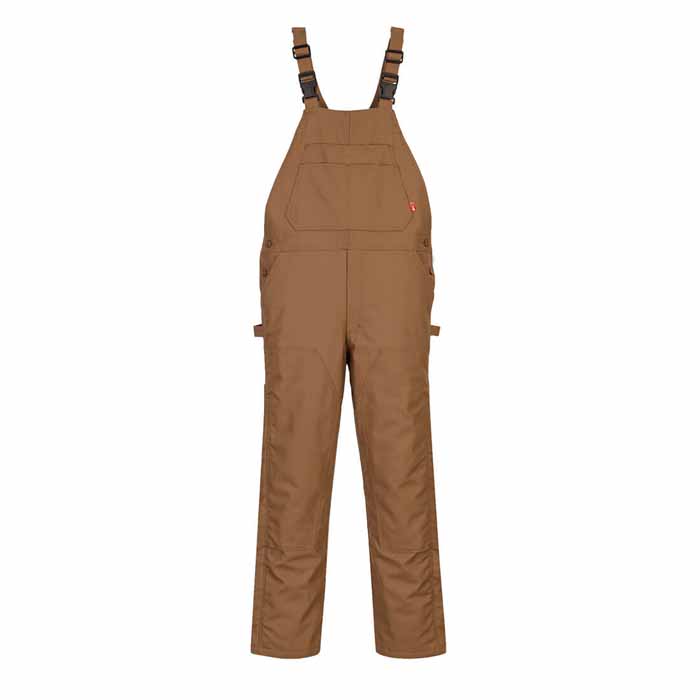 Portwest UFR49 DuraDuck Flame Quilt Lined Bib Overall