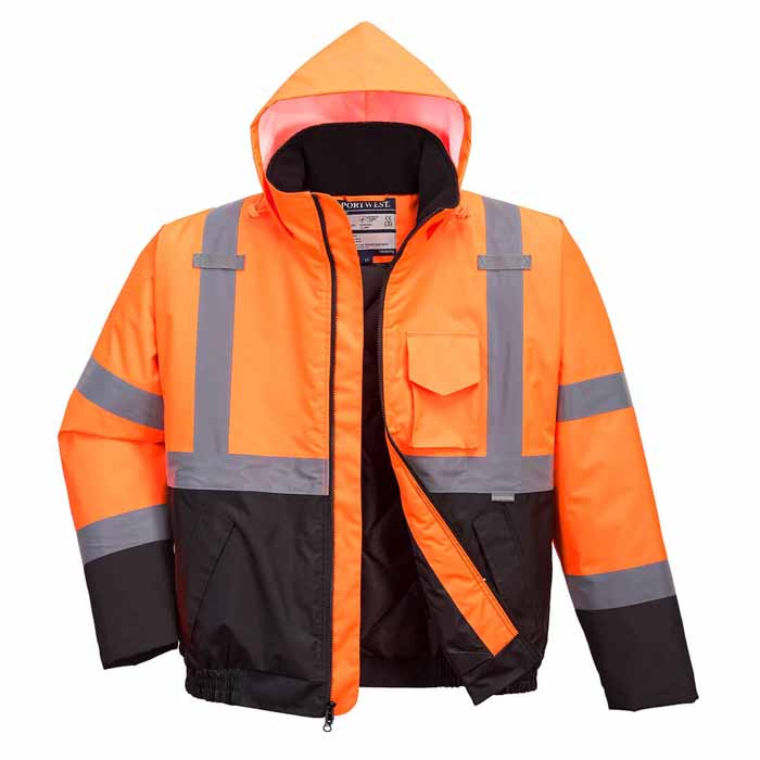 Portwest US363 Hi-Vis Two Tone Bomber Jacket