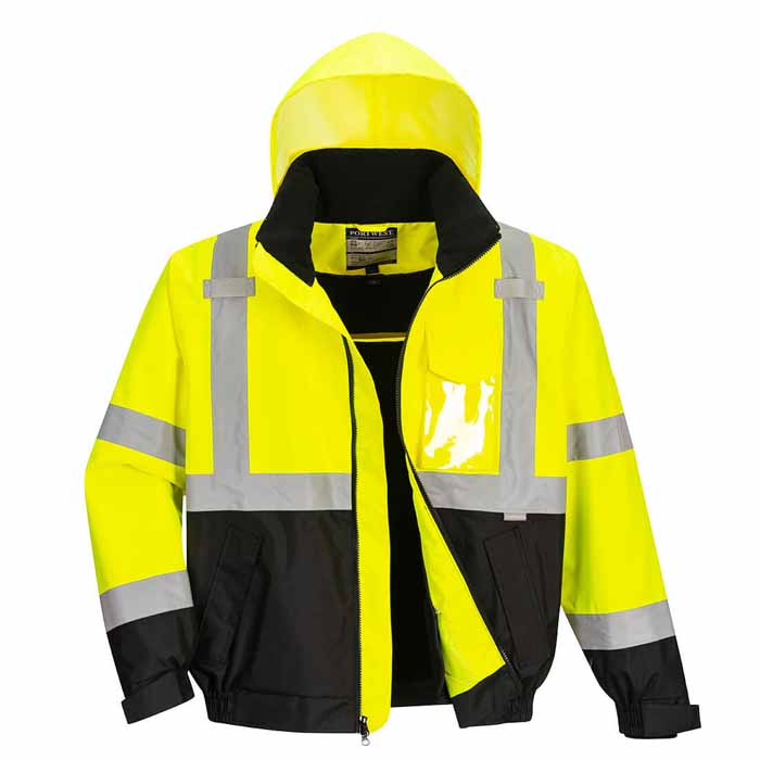 Portwest US364 Hi-Vis Premium 2-in-1 Bomber