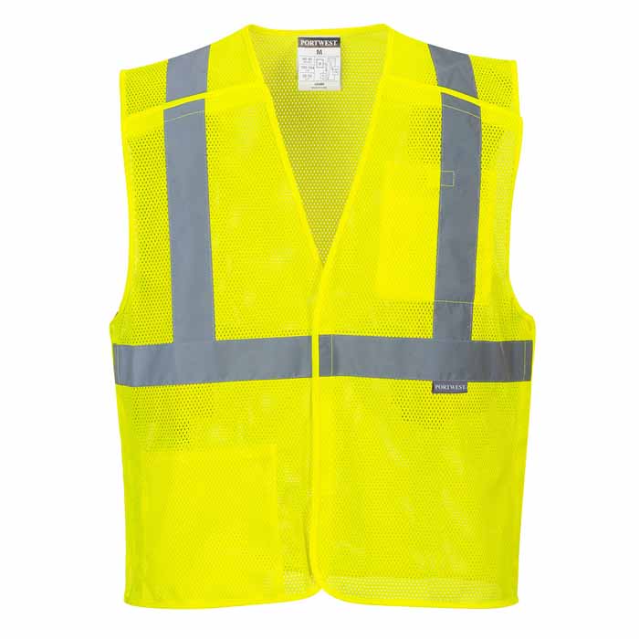 Portwest US384 Economy Mesh Breakaway Vest