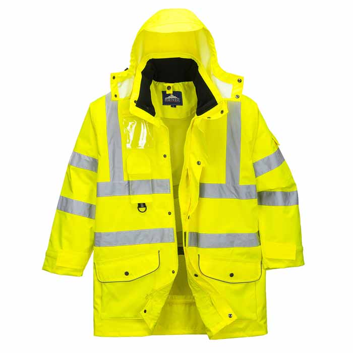 Portwest US427 Hi-Vis 7-in-1 Traffic Jacket