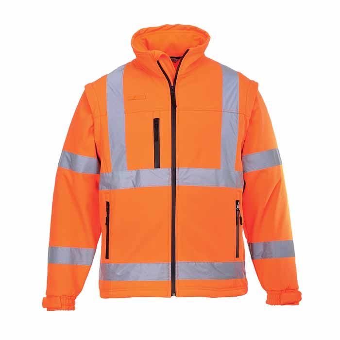 Portwest US428 Hi-Vis Softshell Jacket