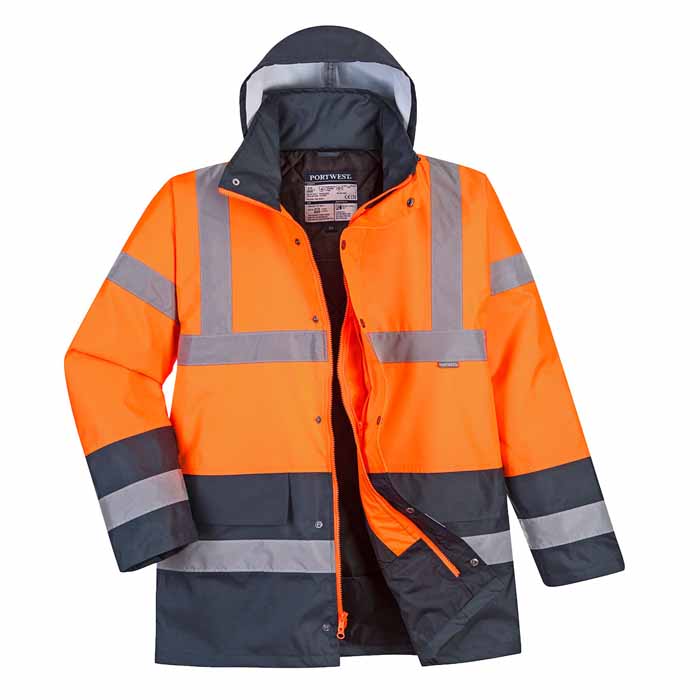 Portwest US467 Hi-Vis Two Tone Traffic Jacket