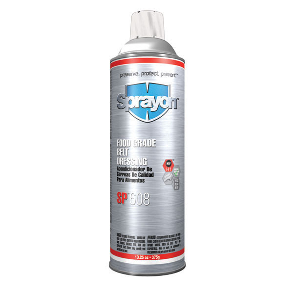 Sprayon SP608 Food Grade Belt Dressing S00608000 Case of 12