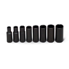 Wright Tool 314 3/8 Drive 8 Piece Deep Impact Socket Set 5/16-Inch - 3/4-Inch