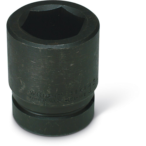 Wright Tool 8842 1-5/16-Inch with 1-Inch Drive 6 Point Standard Impact Socket 