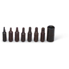 Wright Tool 9295 3/8 Drive 8 Piece Torx Bit Set T8 - T30 and Adaptor