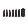 Wright Tool 9296 3/8 Drive 7 Piece Torx Bit Set