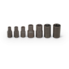 Wright Tool 9297 3/8 Drive 7 Piece Torx Bit Set E6 - E16